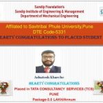Ashutosh Kharche placed in TCS