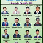 Students of Department of Mechanical Engineering placed in TCS