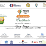 Achievement Certificate Nisarga