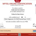 Nptel Online Certificate