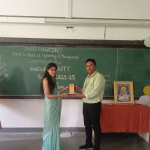 Felicitation of Placed students 2024-25
